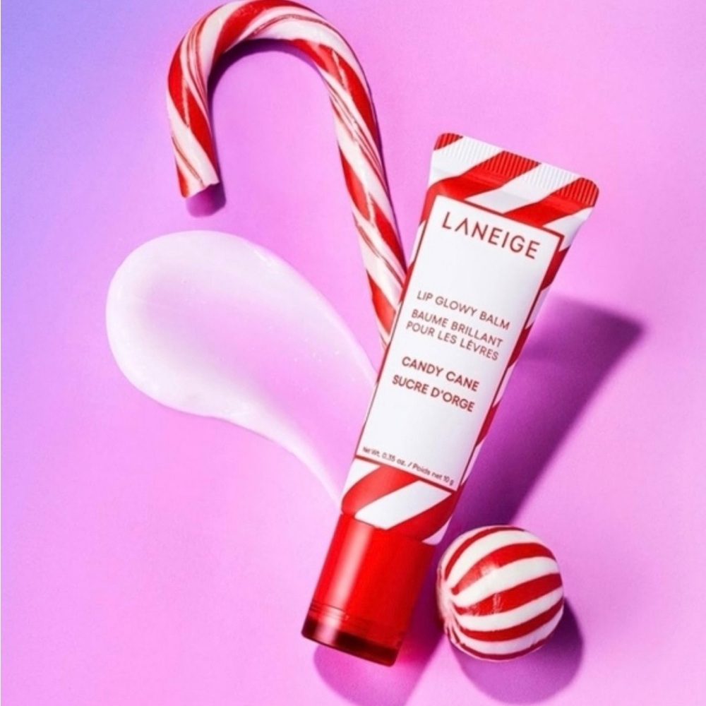 LANEIGE LE Lip Glowy Balm, Candy Cane, BNWOB